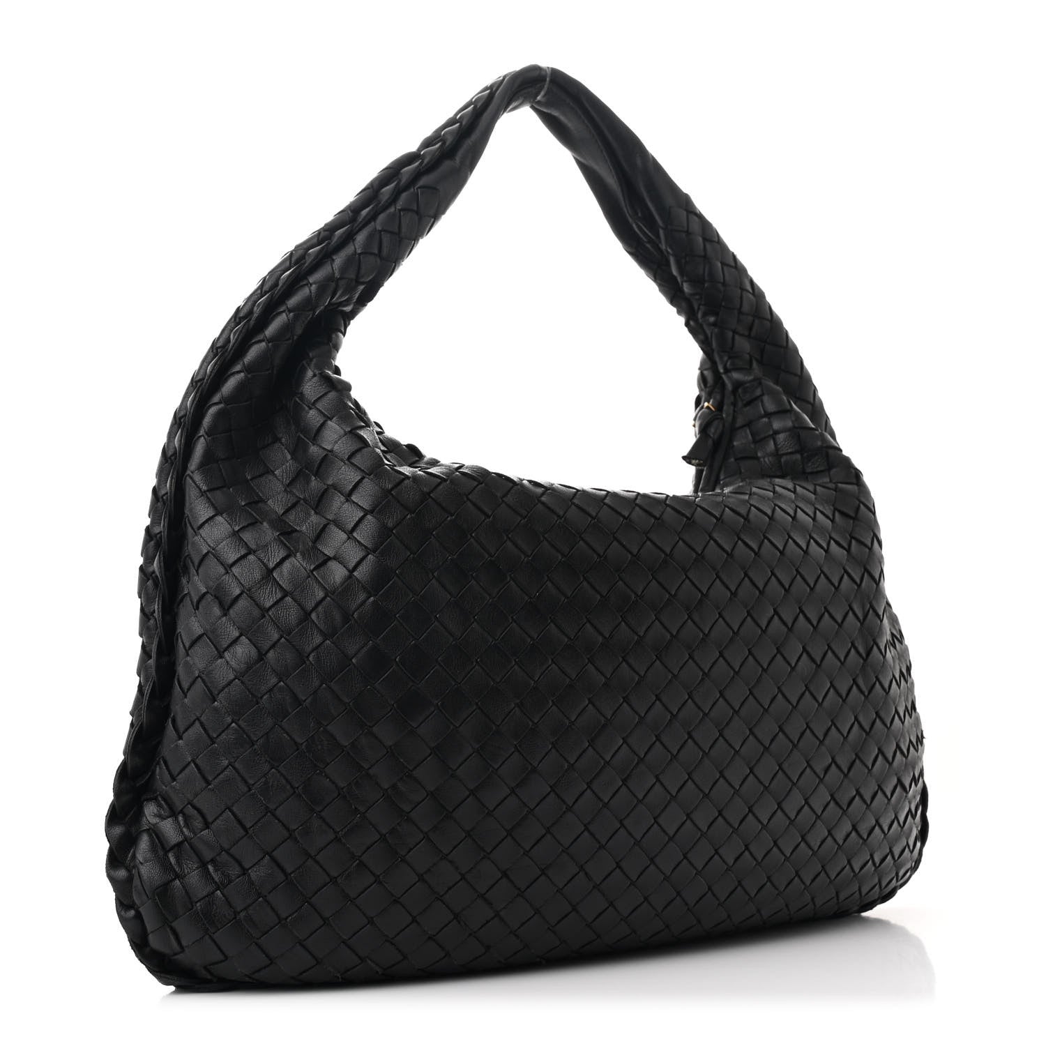 Bottega Veneta Nappa Intrecciato Medium Veneta Hobo Black 3 of 13