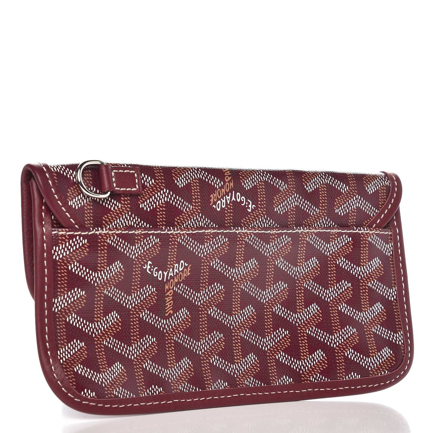 Goyardine Pouch Burgundy