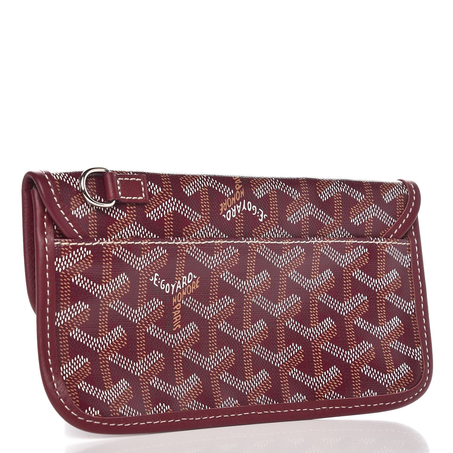 Goyard Goyardine Pouch Burgundy 3 of 6