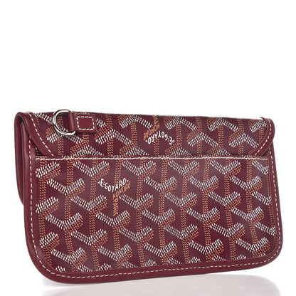 Goyard Goyardine Pouch Burgundy 3 of 6