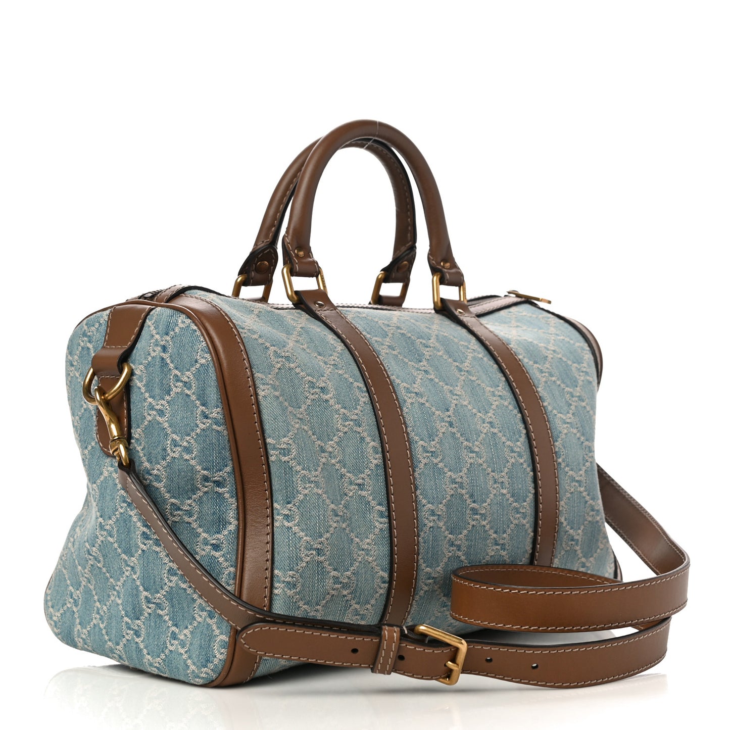 Denim Monogram Medium Joy Boston Blue