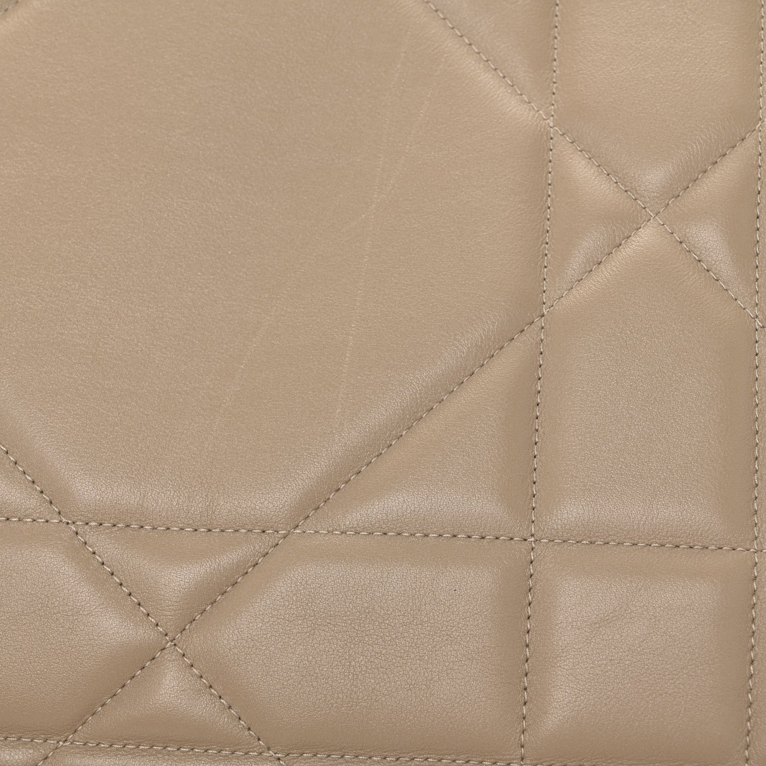 Christian Dior Calfskin Archicannage Medium Essential Tote Beige 14 of 14