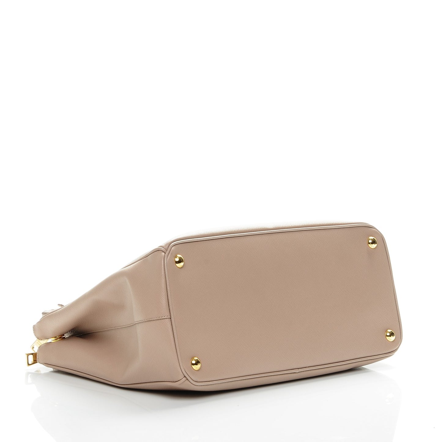 Saffiano Medium Galleria Double Zip Tote Cammeo
