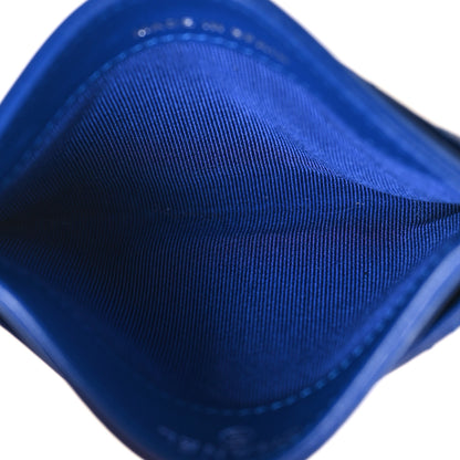 Chanel Lambskin Quilted Card Holder Blue 5 of 8