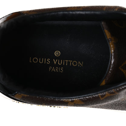 Louis Vuitton Patent Monogram Frontrow Sneakers 37 13 of 14
