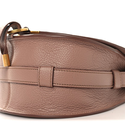 Chloe Grained Calfskin Small Marcie Saddle Bag Woodrose 9 of 9