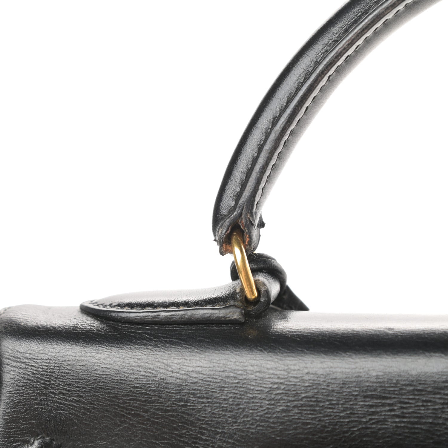 Hermes Box Kelly Retourne 32 Black 17 of 18