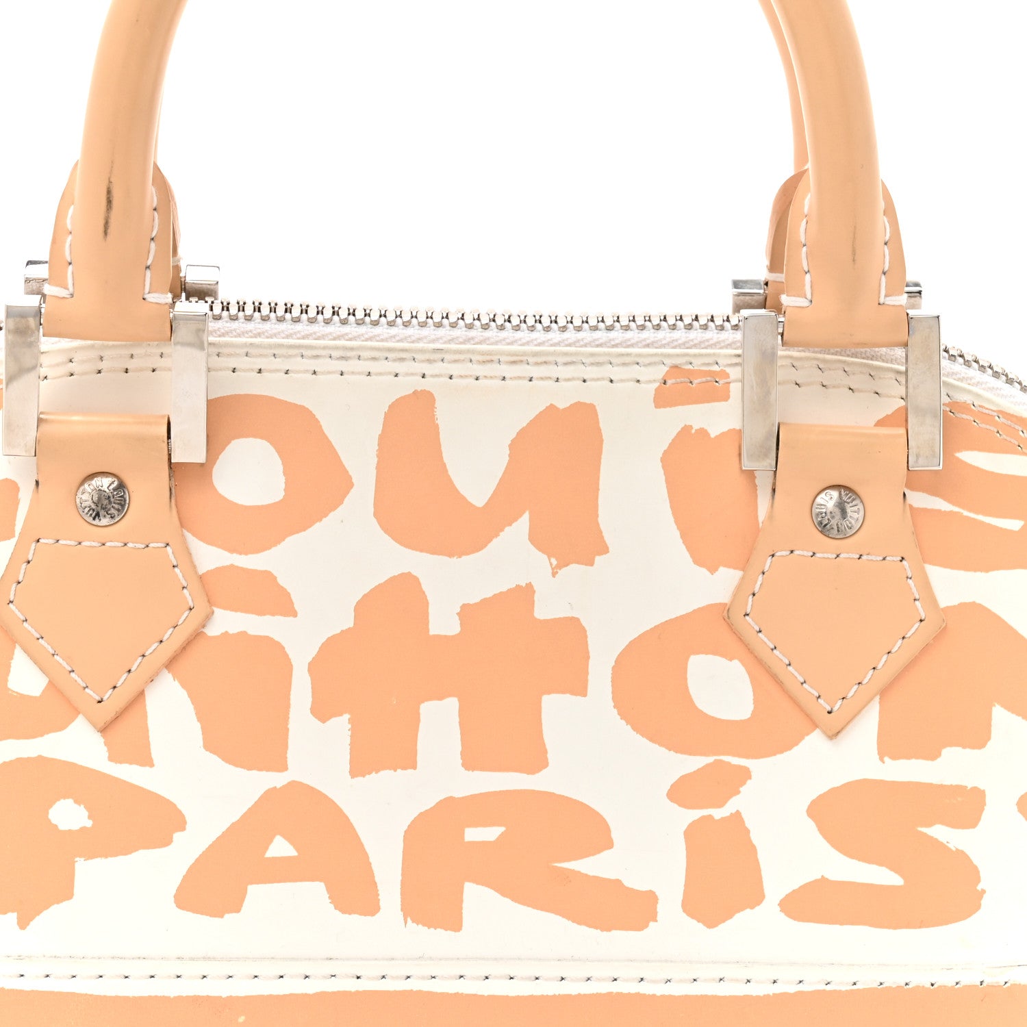 Louis Vuitton Graffiti Alma PM Peach 7 of 14