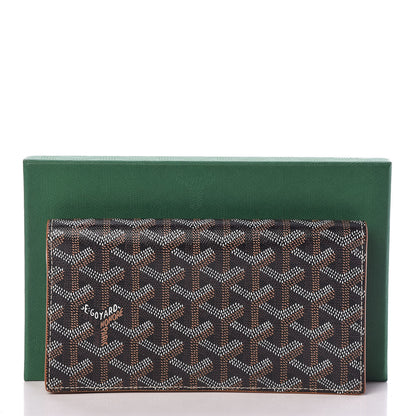 Goyard Goyardine Richelieu Wallet Black Gold 8 of 8