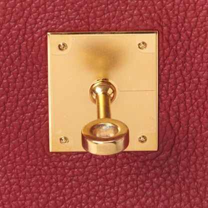 Hermes Togo Birkin 30 Rouge Grenat 23 of 31
