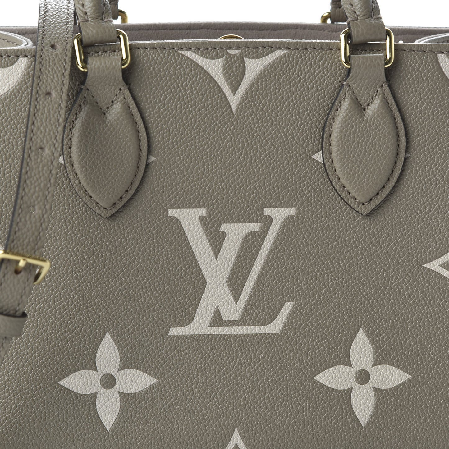 Empreinte Monogram Giant Onthego PM Tourterelle Creme
