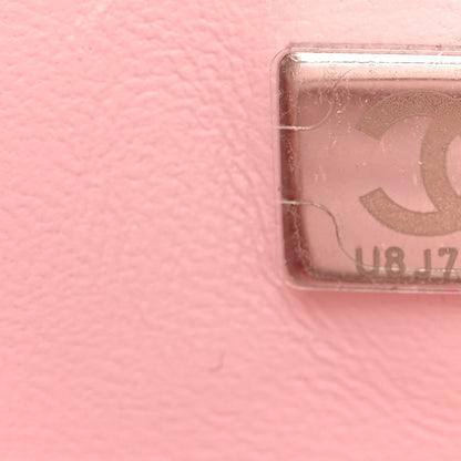 Chanel Sequin Mini Rectangular Flap Light Pink Silver 7 of 11