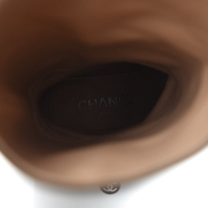 Chanel Calfskin High Boots 38 Dark Brown 9 of 15