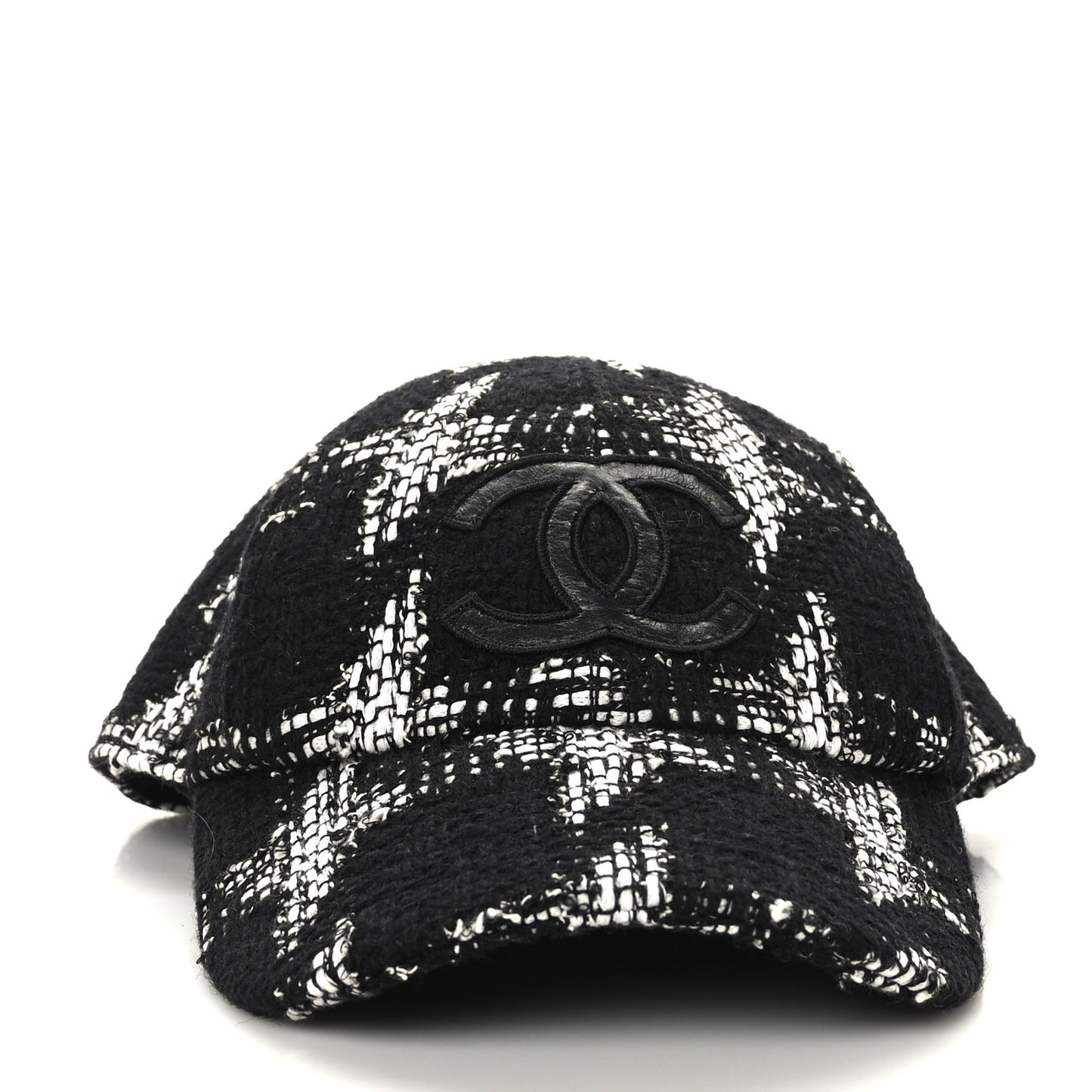 Tweed CC Cap Hat S Black White