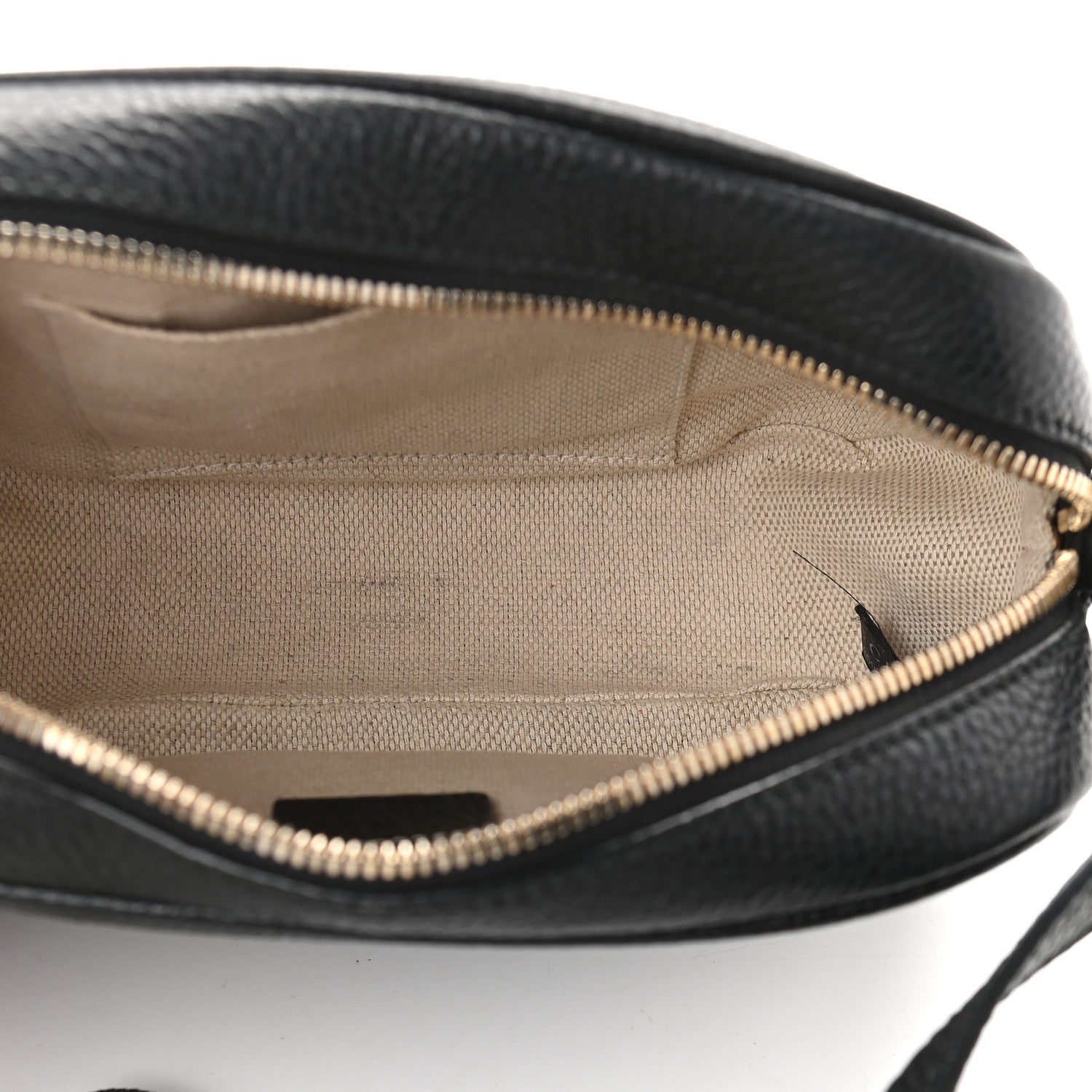 Gucci Pebbled Calfskin Small Soho Disco Bag Black 5 of 9