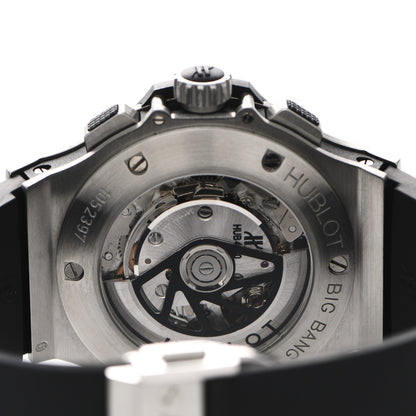 Hublot Stainless Steel Rubber 44mm Big Bang Automatic Watch Black 301.SX.1170.GR 4 of 5