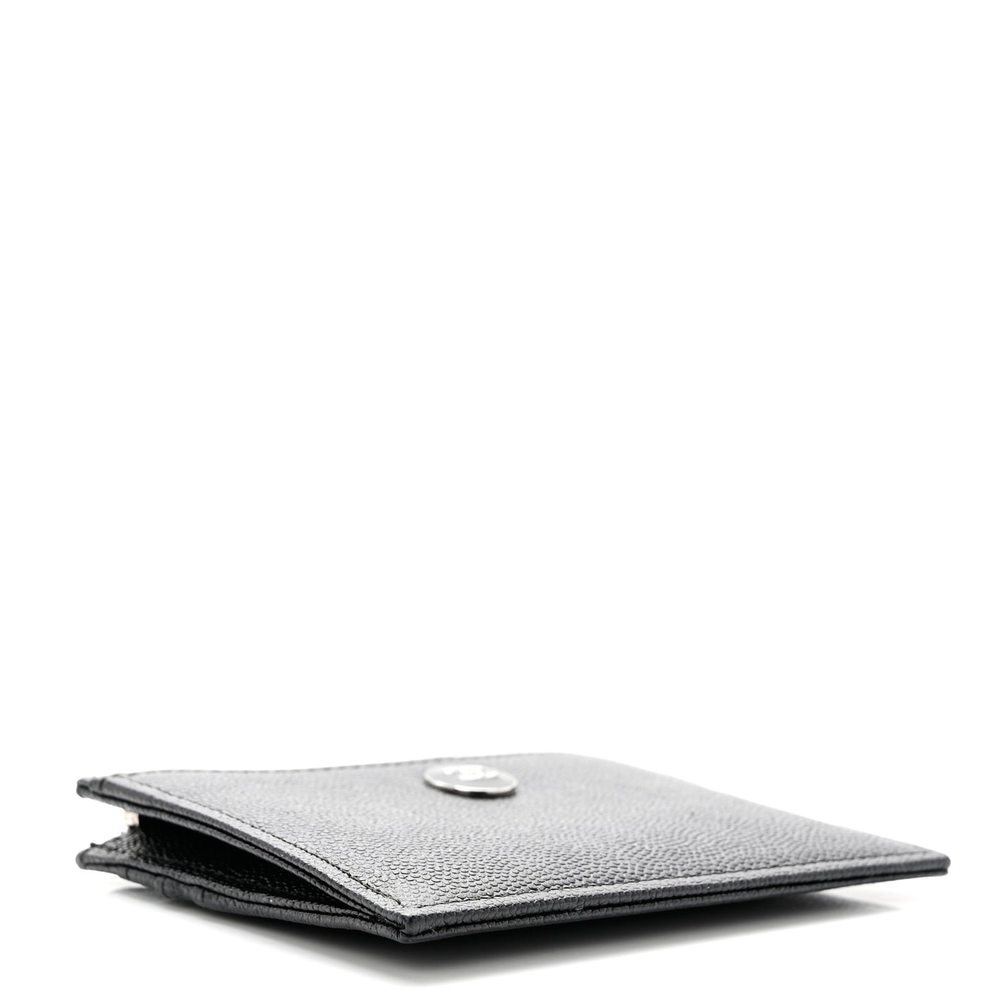 Caviar CC Zip Card Holder Black