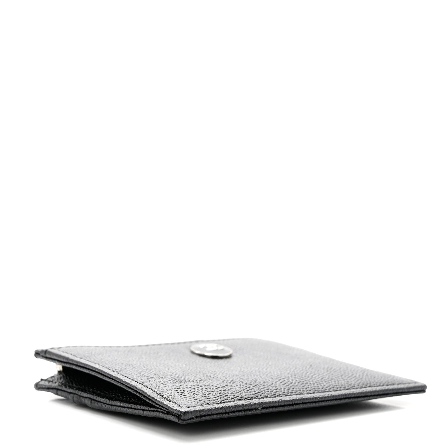 Chanel Caviar CC Zip Card Holder Black 5 of 8
