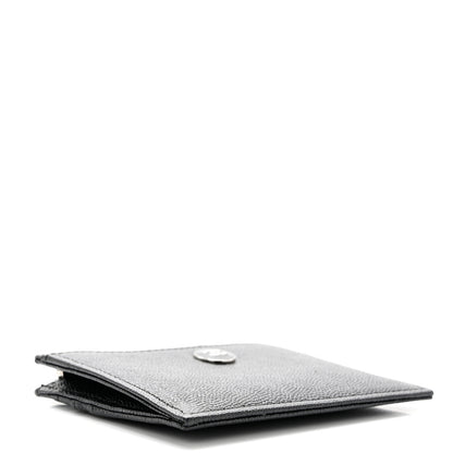 Chanel Caviar CC Zip Card Holder Black 5 of 8