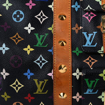 Louis Vuitton Monogram Multicolor Keepall 45 Black 24 of 44
