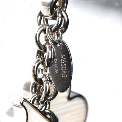 Louis Vuitton Fleur d'Epi Bag Charm Ivory 5 of 6