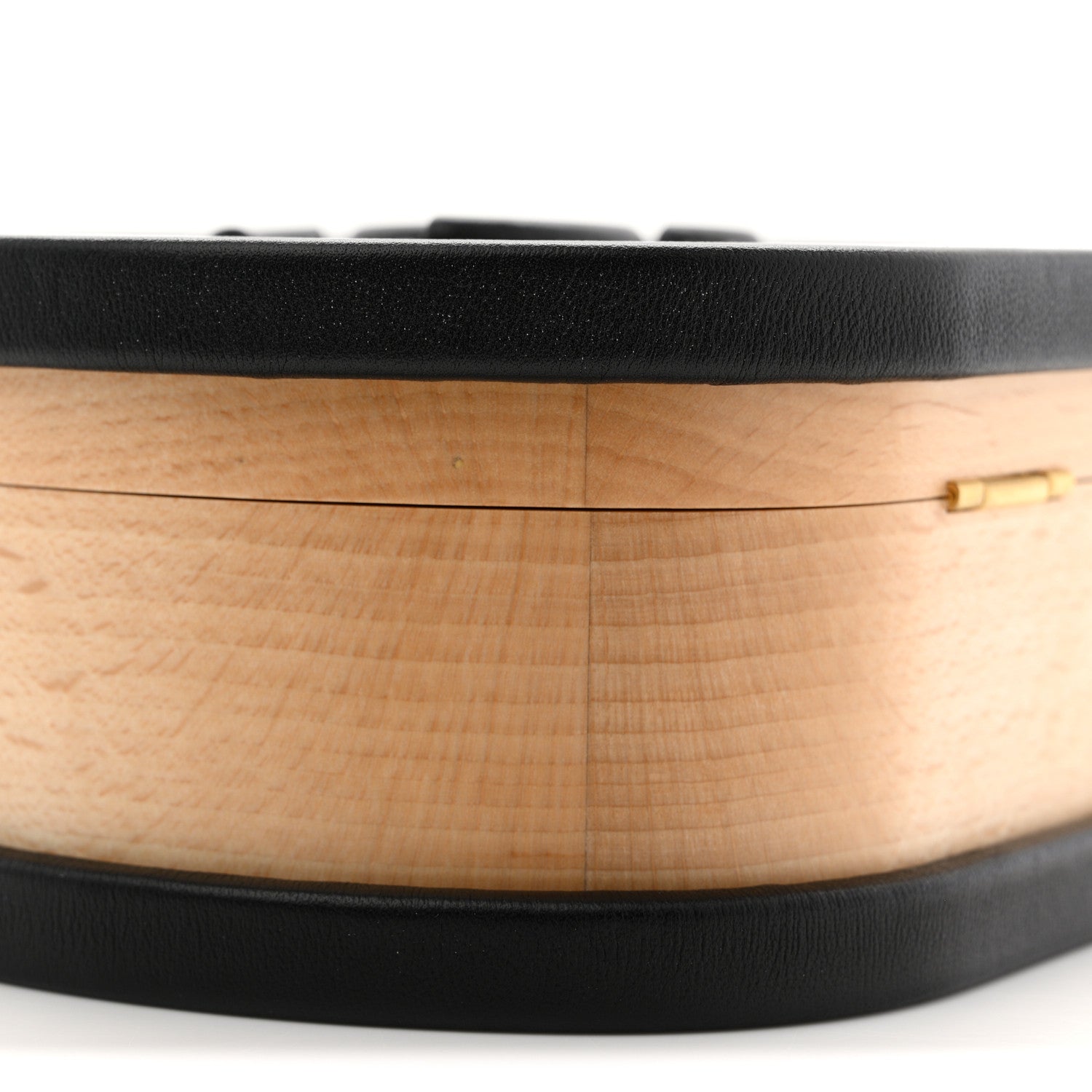 Chanel Beech Wood Lambskin Round CC Vanity Case Black 10 of 12