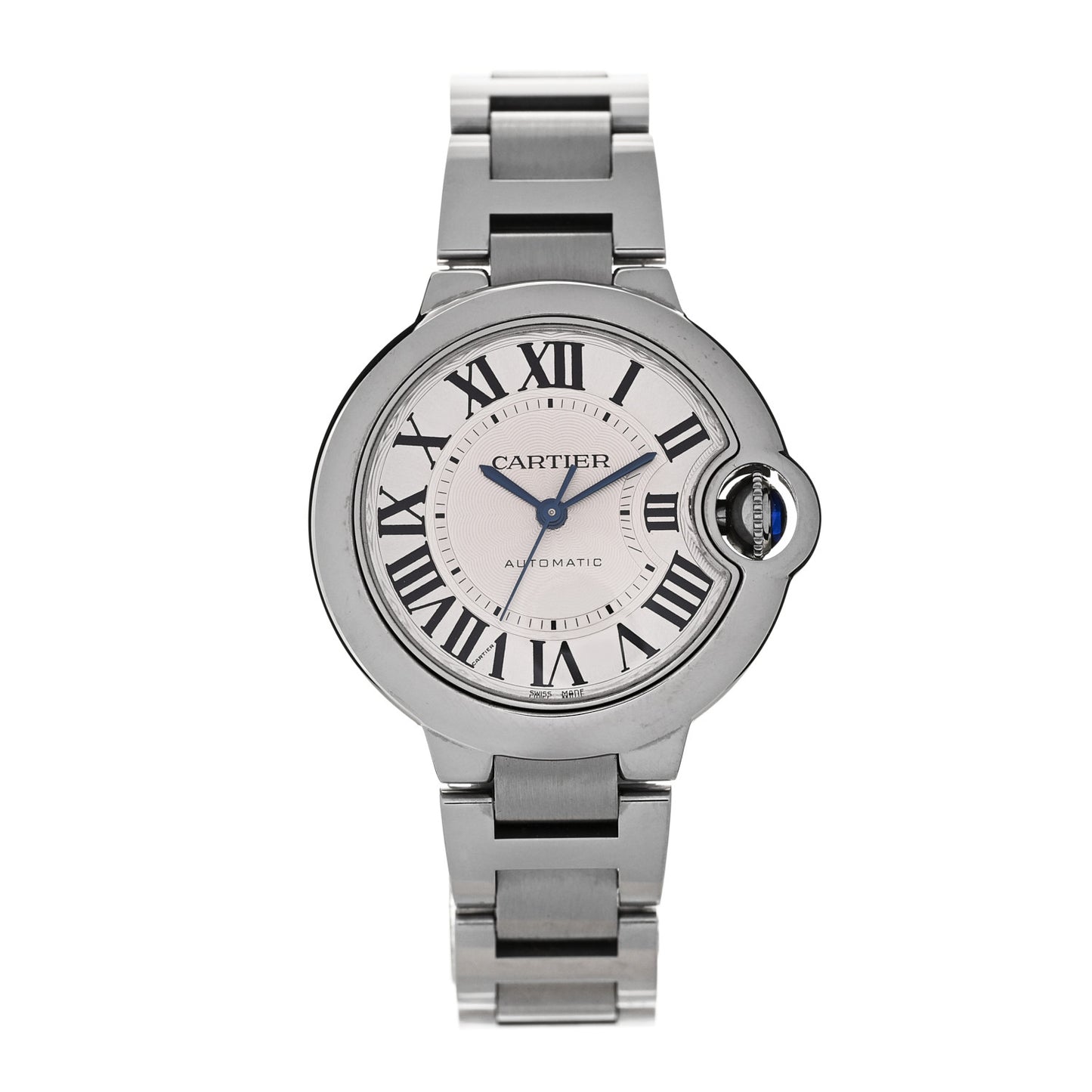 Stainless Steel 33mm Ballon Bleu De Cartier Automatic Watch