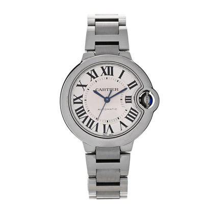 Cartier Stainless Steel 33mm Ballon Bleu De Cartier Automatic Watch 1 of 5