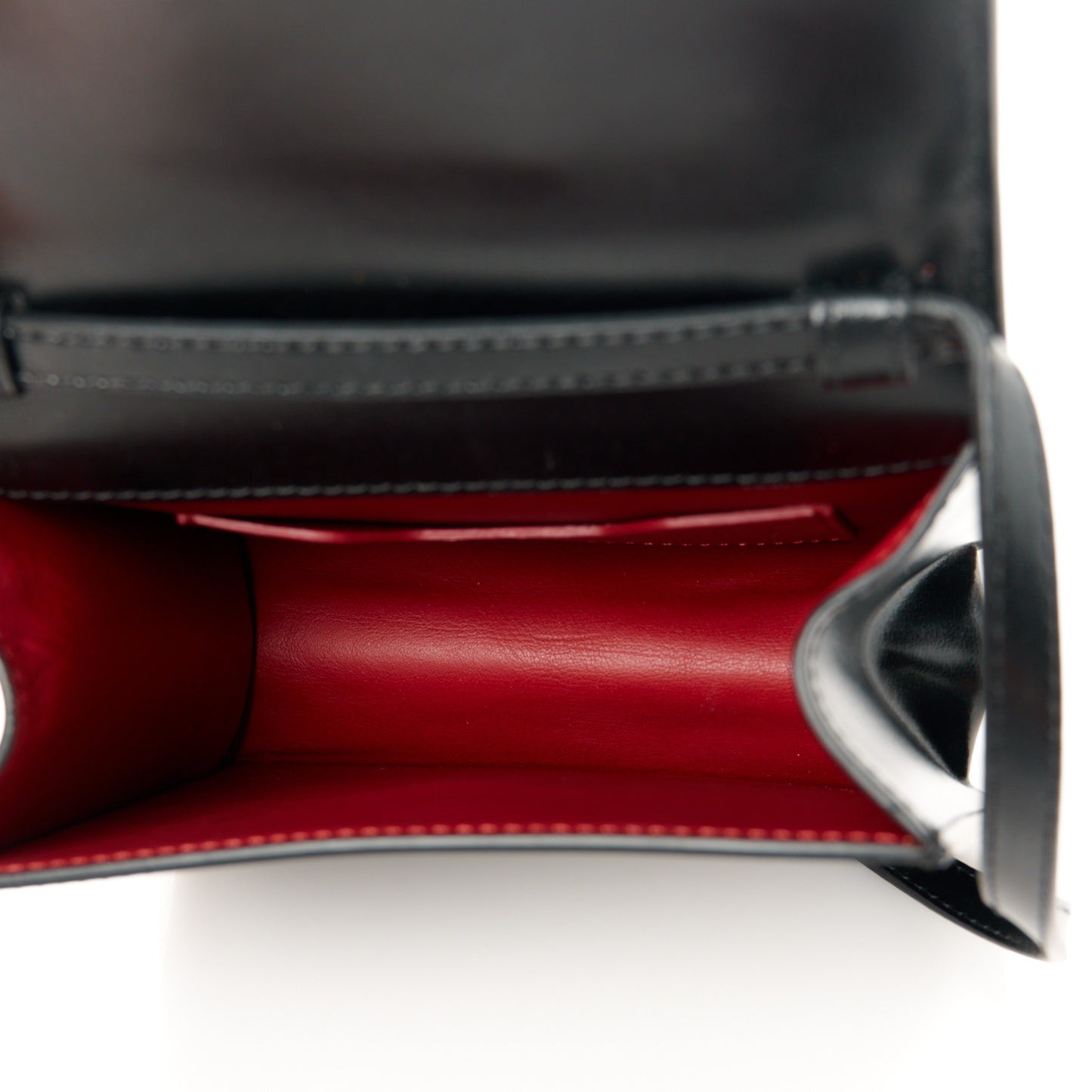 Calfskin Jitney 0.7 Crossbody Bag Black