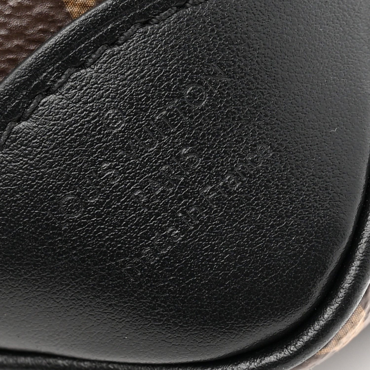 Louis Vuitton Monogram Odeon PM Black 6 of 9