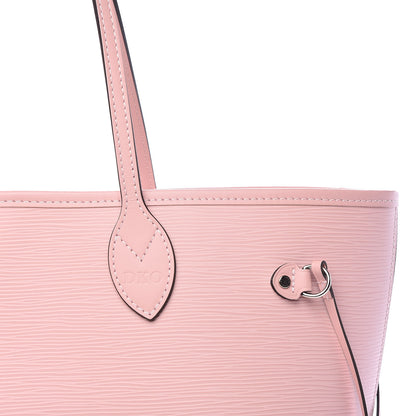 Louis Vuitton Epi Neverfull MM Rose Ballerine 9 of 10