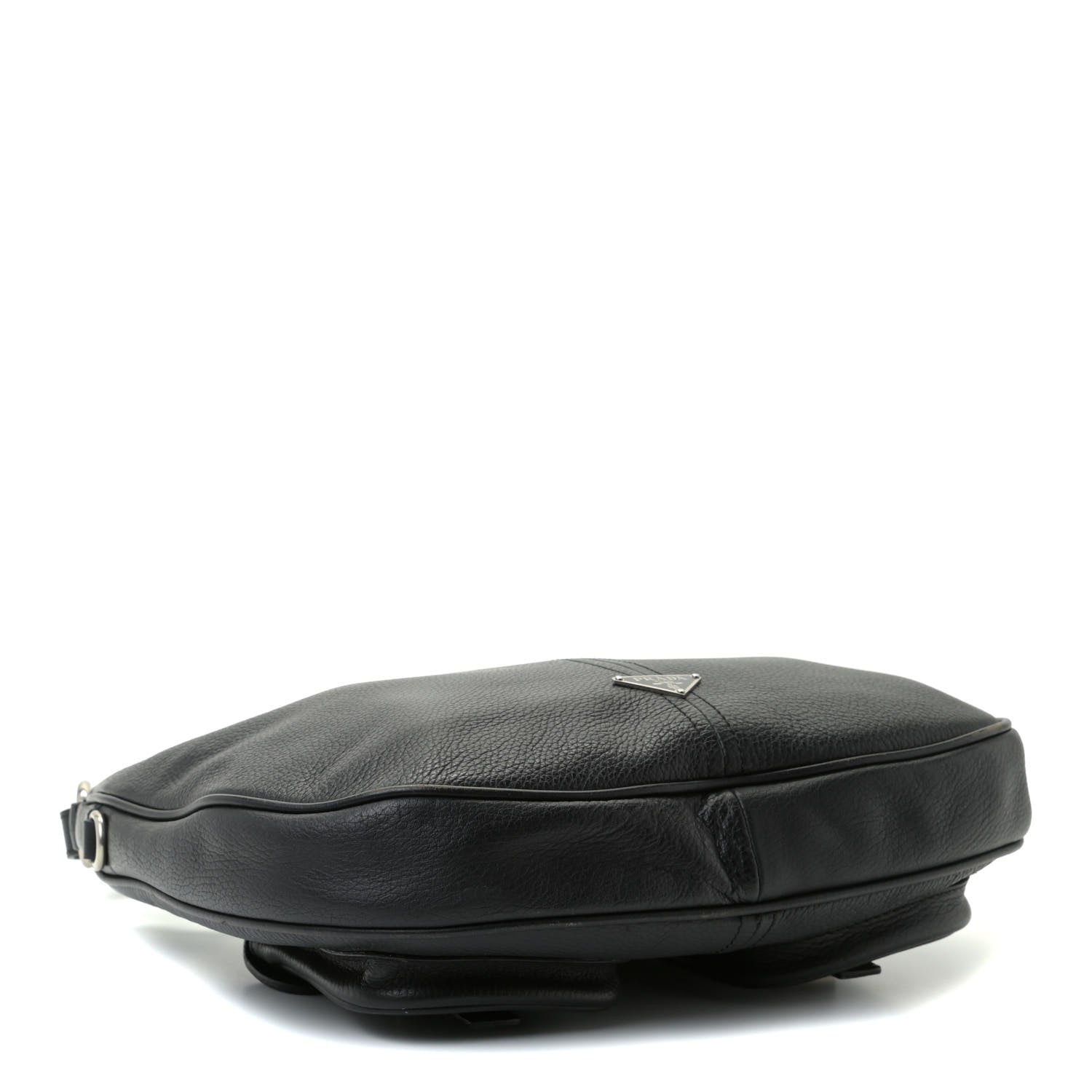 Prada Vitello Daino Pocket Hobo Black 3 of 15