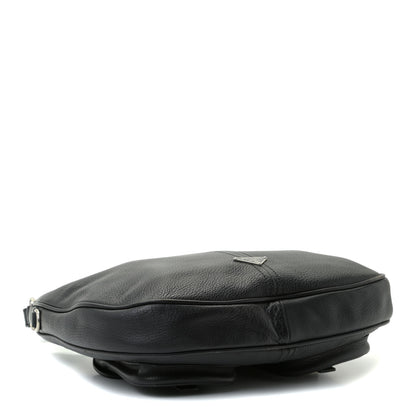 Prada Vitello Daino Pocket Hobo Black 3 of 15