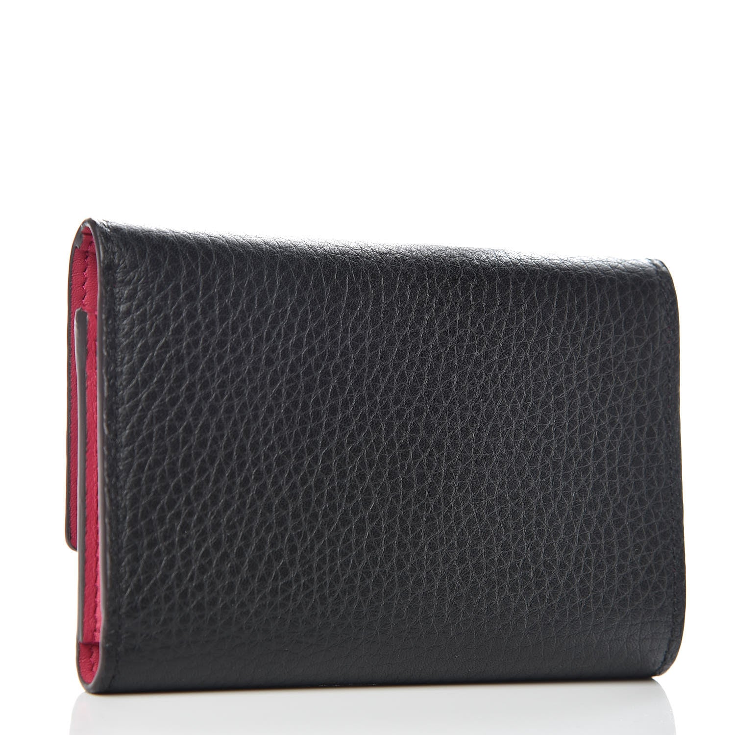 Louis Vuitton Taurillon Capucines Compact Wallet Black 3 of 7