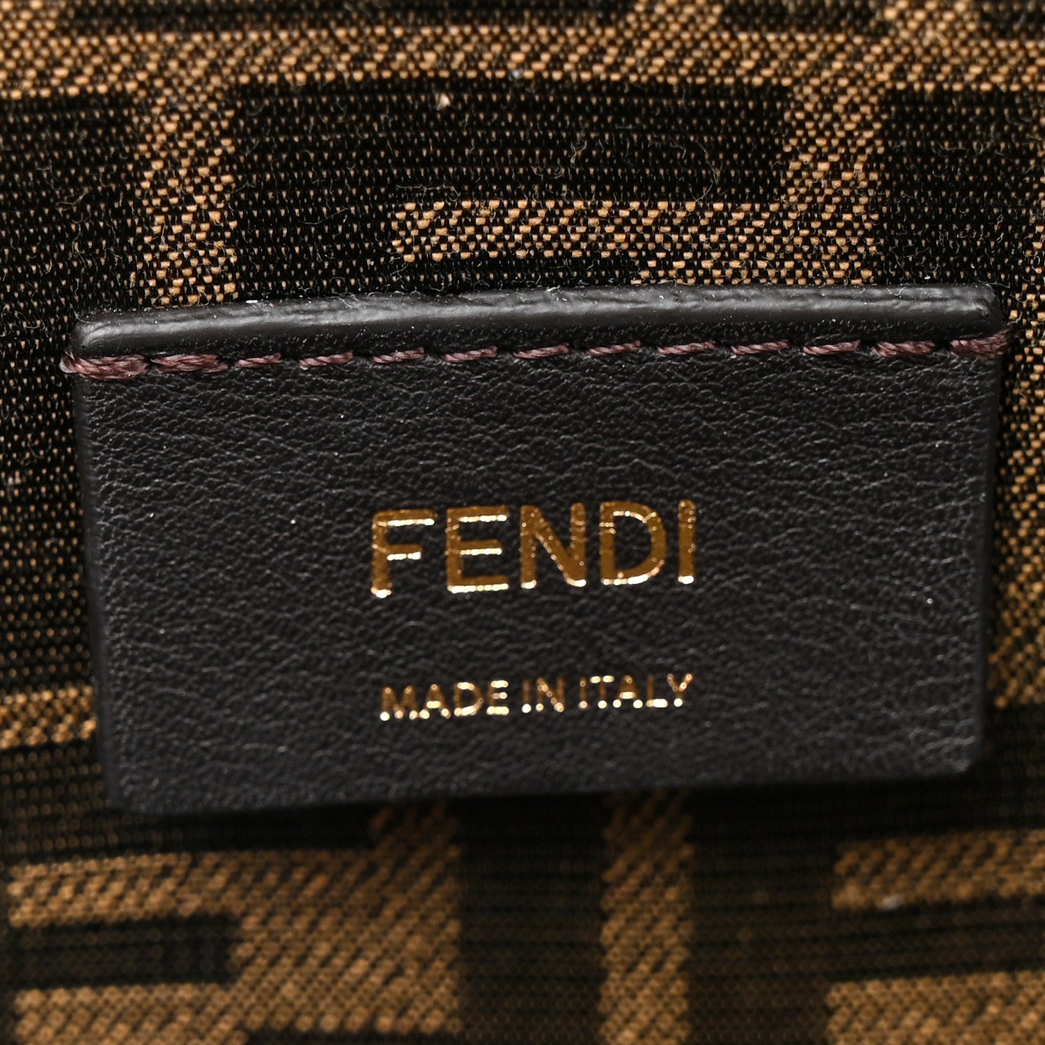 Fendi Shiny Nappa Medium Fendi First Caramello 6 of 13