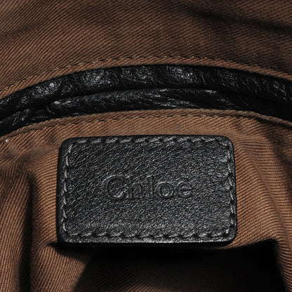 Chloe Calfskin Medium Marcie Satchel Black 9 of 10