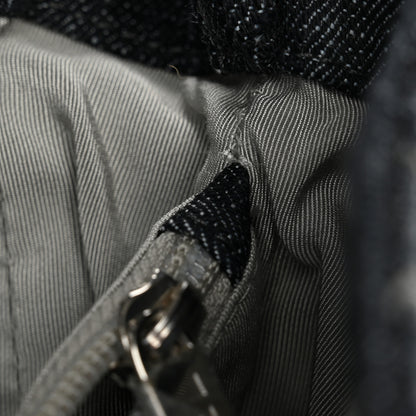 Chanel Denim Quilted Stretch Spirit Messenger Bag Dark Blue 12 of 12