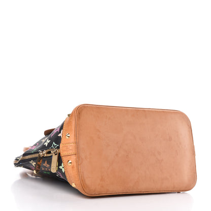 Louis Vuitton Monogram Multicolor Alma Black 4 of 20