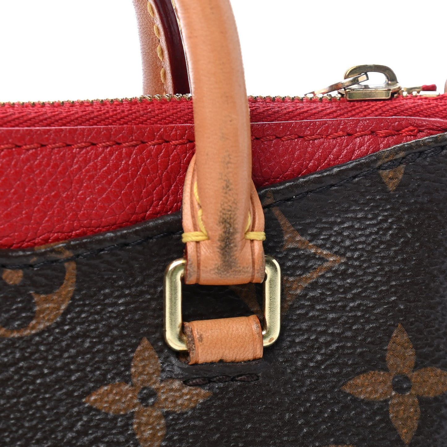 Monogram Nano Pallas Cherry