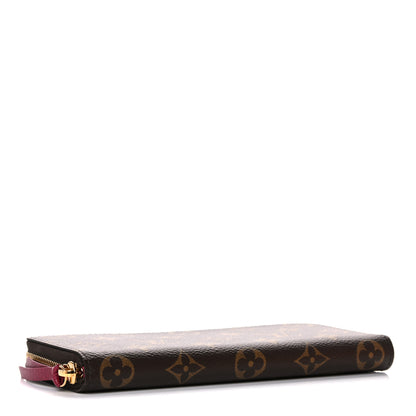 Louis Vuitton Monogram Clemence Wallet Fuchsia 4 of 11
