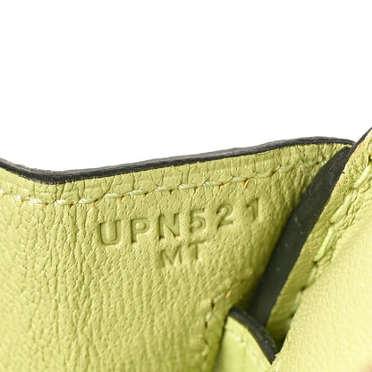 Hermes Matte Alligator Birkin 25 Jaune Bourgeon 7 of 11