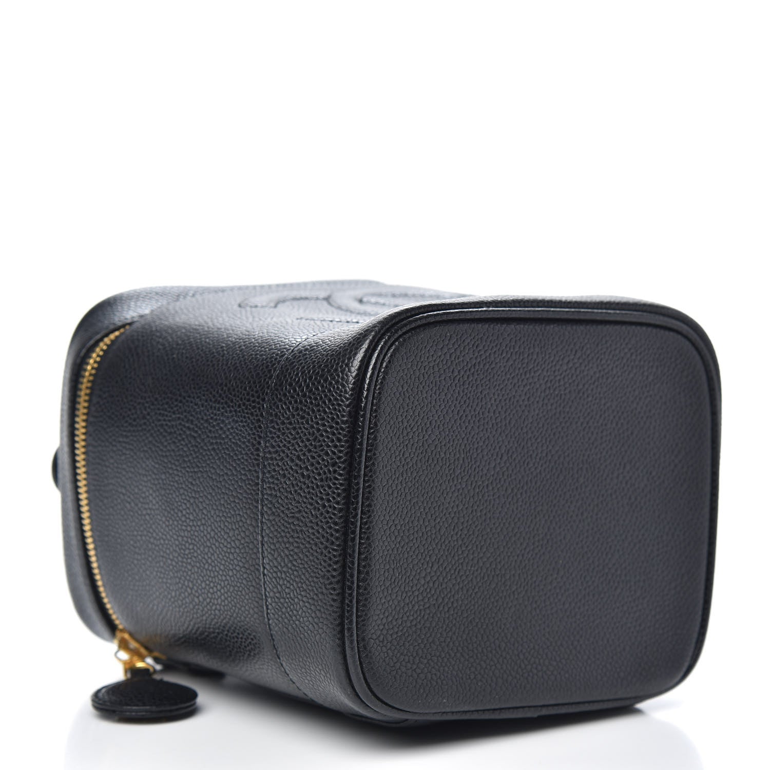 Chanel Caviar Vanity Cosmetic Case Black 4 of 9