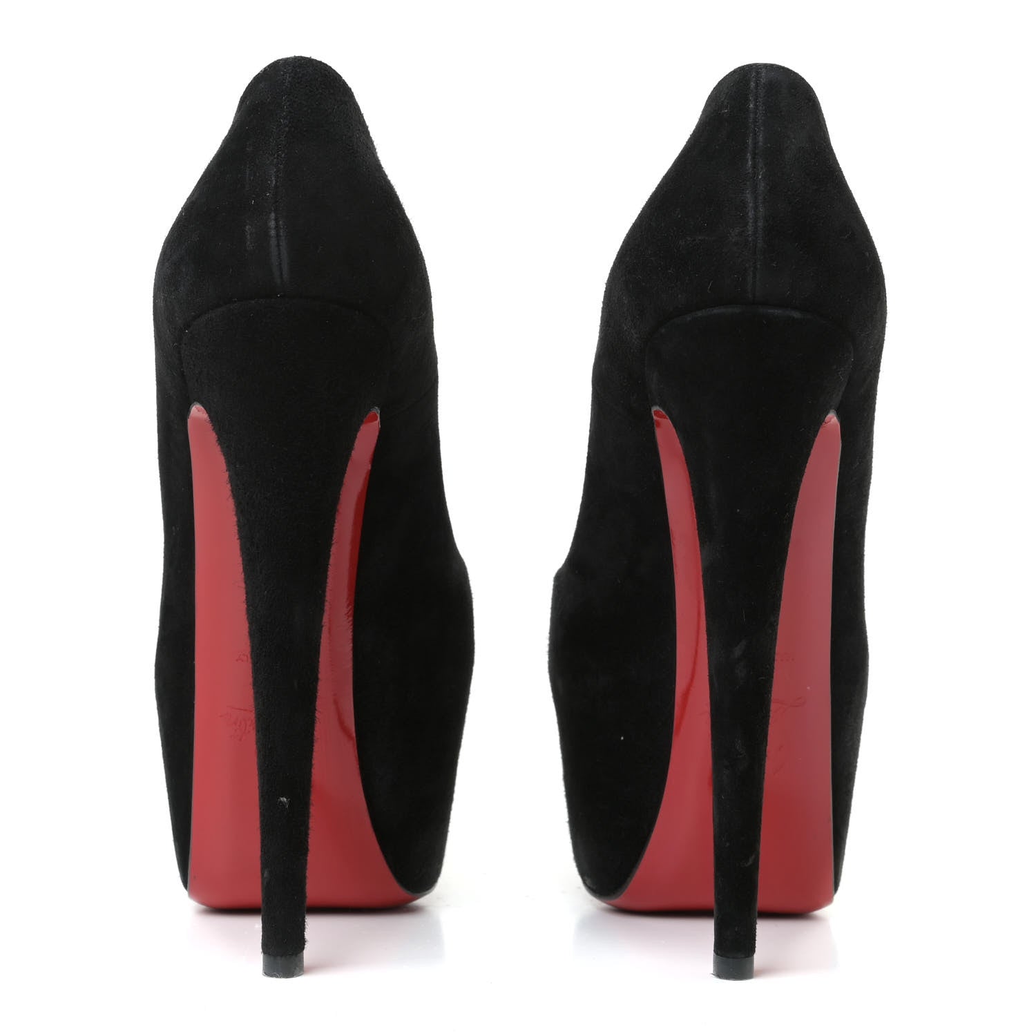 Christian Louboutin Suede Daffodile 160 Pumps 36 Black 5 of 15