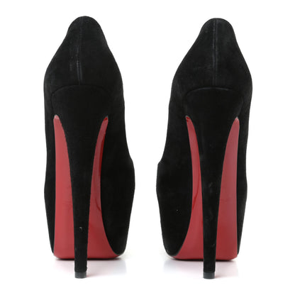 Christian Louboutin Suede Daffodile 160 Pumps 36 Black 5 of 15