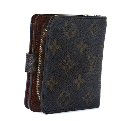 Louis Vuitton Monogram Compact Zippe Zipped Wallet 2 of 7