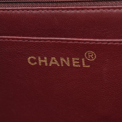 Chanel Lambskin Quilted Jumbo Single Flap Black 6 of 11