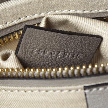 Chloe Suede Calfskin Small Faye Backpack Motty Grey 8 of 8