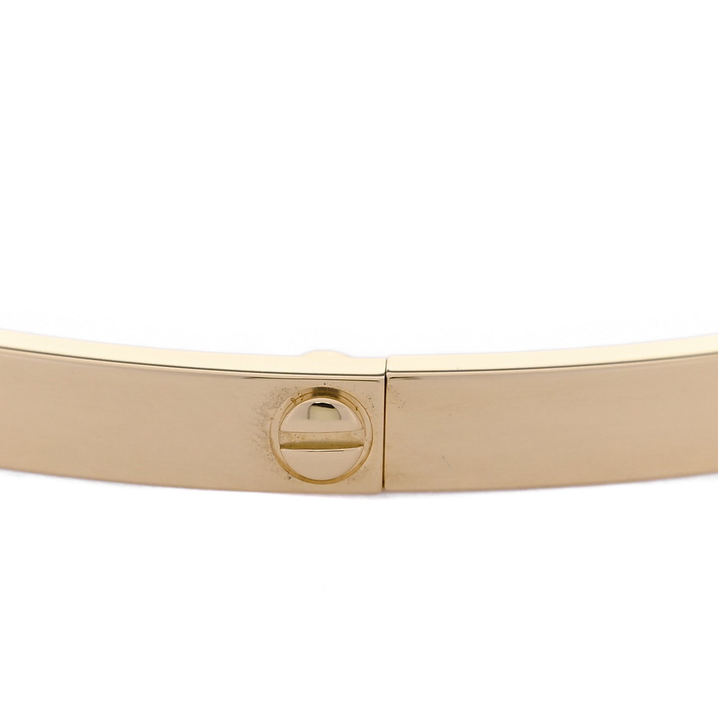 18K Yellow Gold Small LOVE Bracelet 19