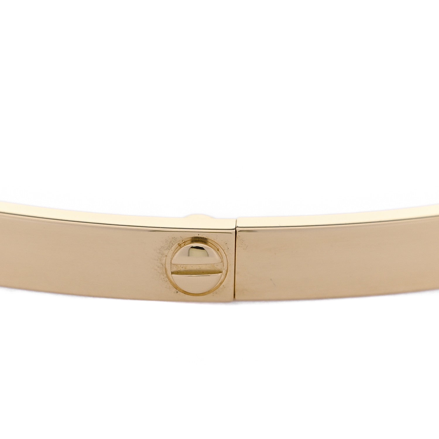 Cartier 18K Yellow Gold Small LOVE Bracelet 19 6 of 10