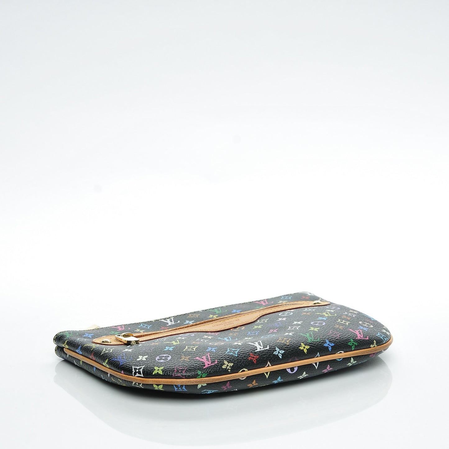 Monogram Multicolor Pochette Plate GM Black